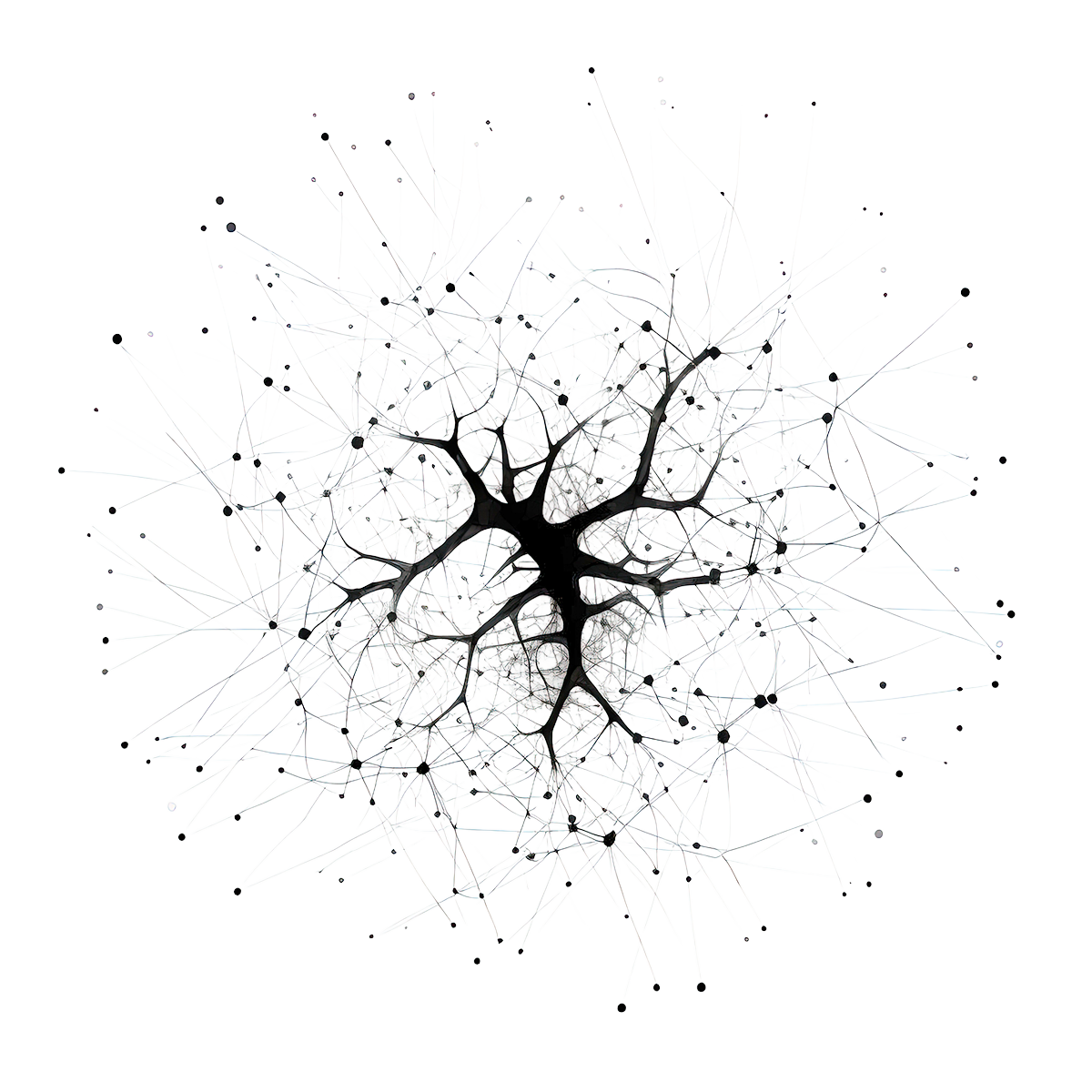 un-dibujo-en-blanco-y-negro-de-un-arbol-con-ramas-en-el-estilo-molecular